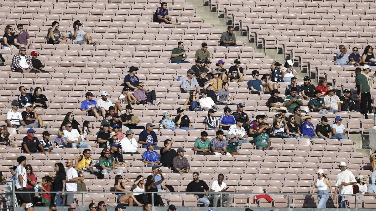 صندلی‌‌های خالی ورزشگاه در جام جهانی باشگاه‌ها