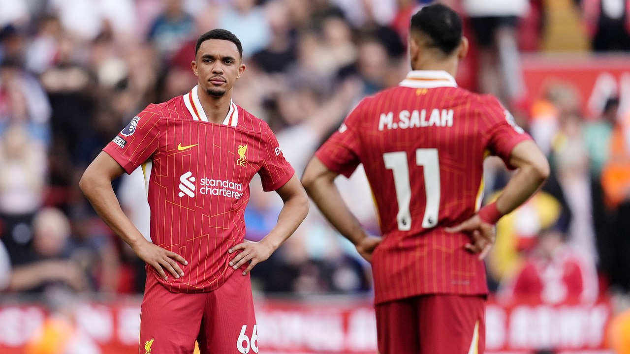 محمد صلاح و ترنت الکساندر آرنولد در لیورپول