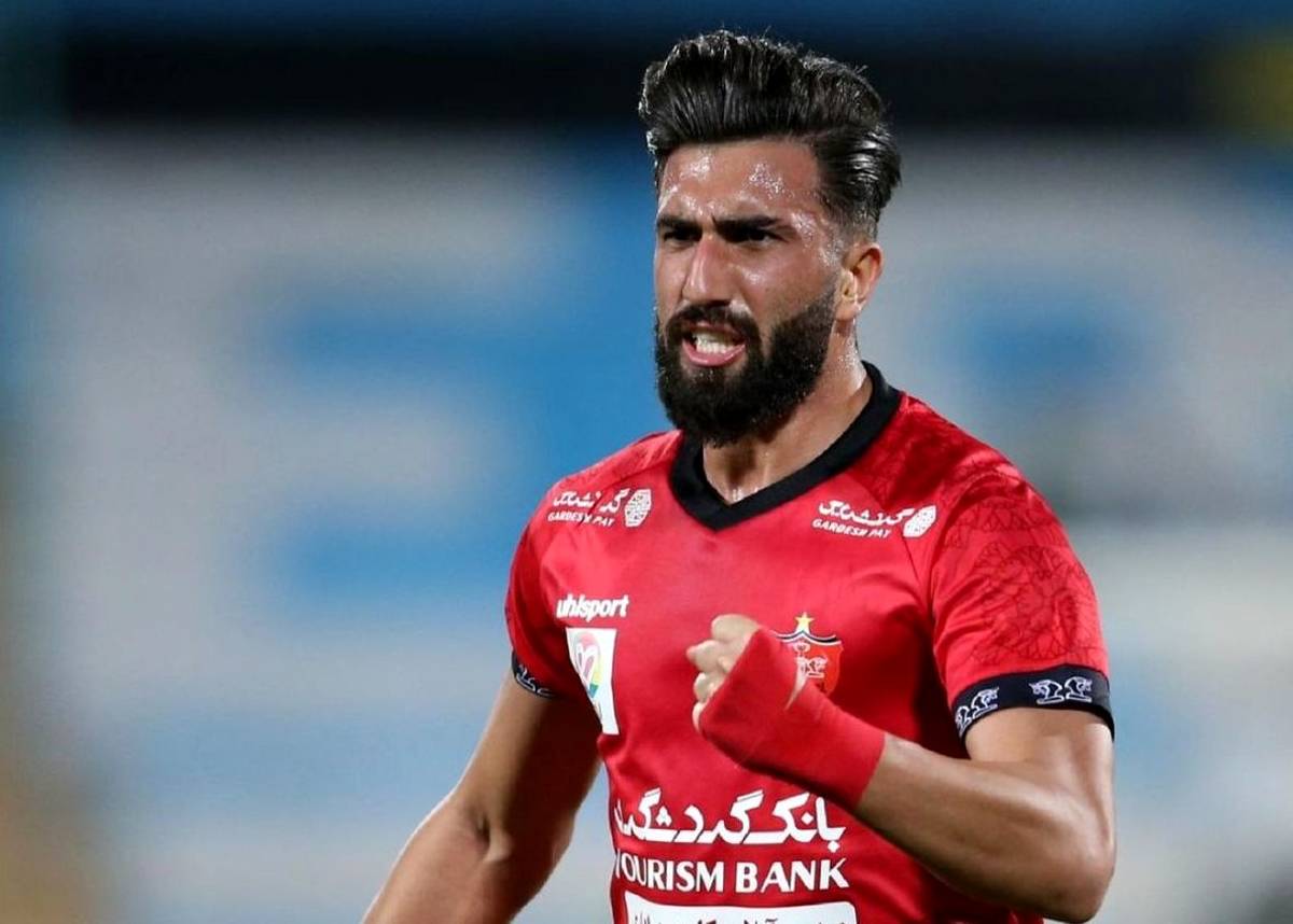 علی شجاعی - پرسپولیس - لیگ برتر فوتبال ایران