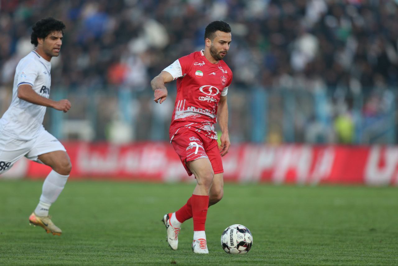 ملوان - پرسپولیس - لیگ برتر فوتبال ایران