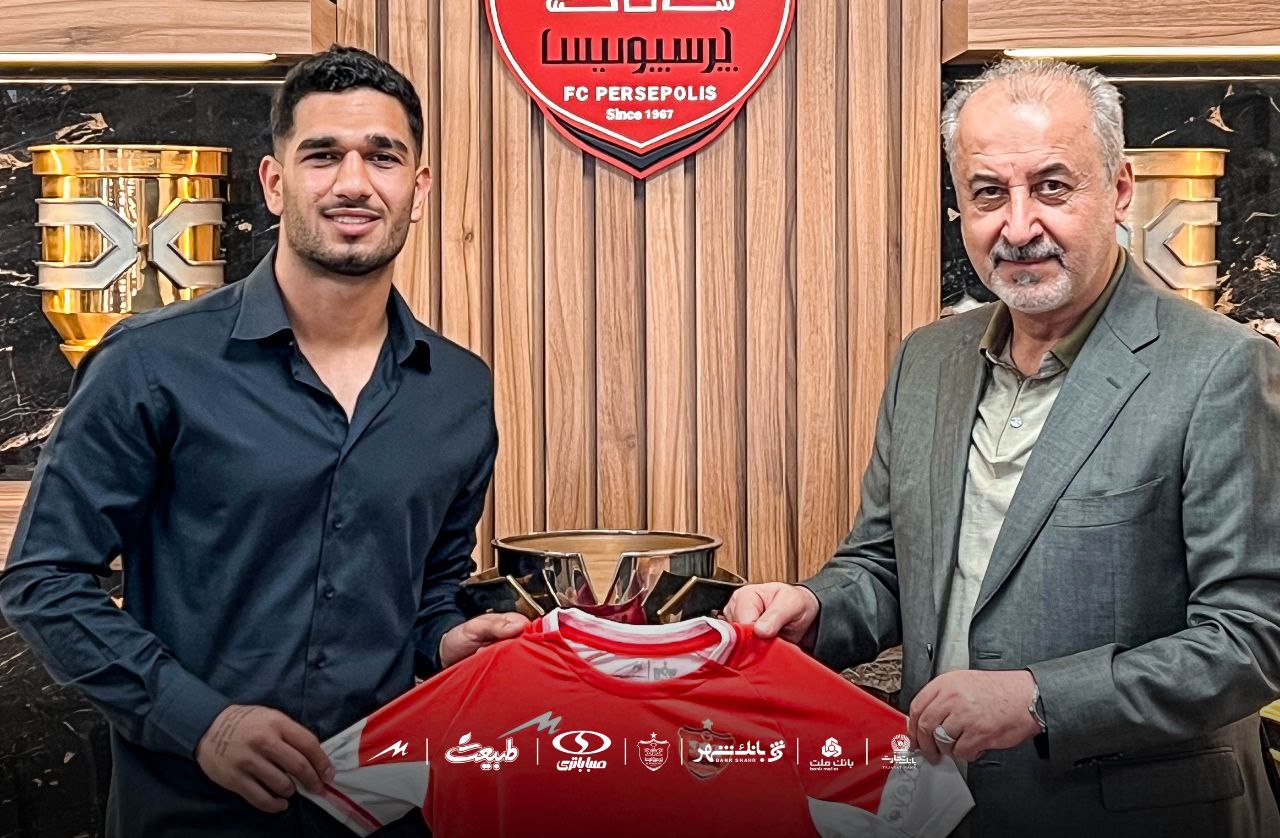 علیرضا عنایت زاده - رضا درویش - پرسپولیس - لیگ برتر فوتبال ایران