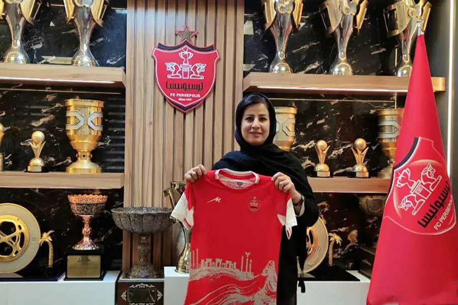مریم آزمون - پرسپولیس - لیگ برتر زنان فوتبال ایران