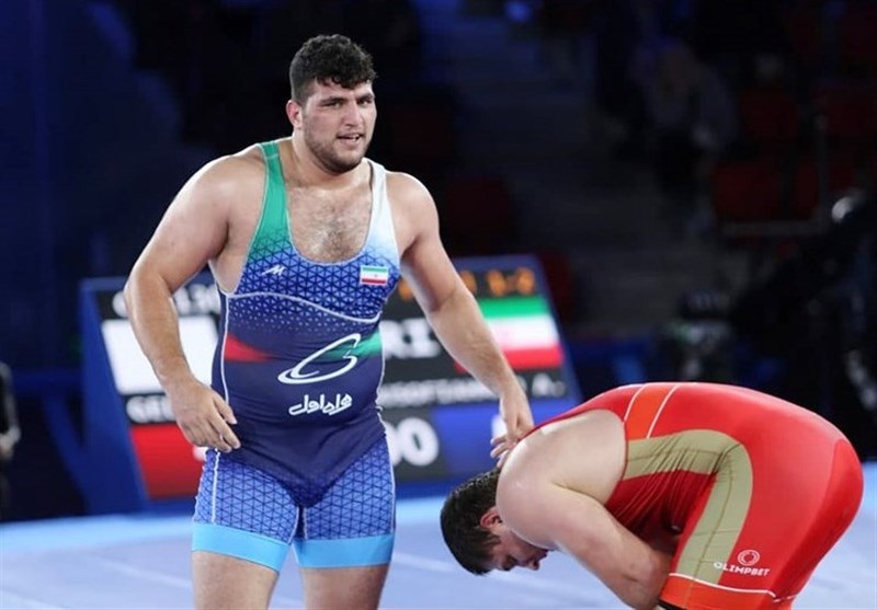علی اکبر یوسفی عضو تیم ملی کشتی فرنگی ایران