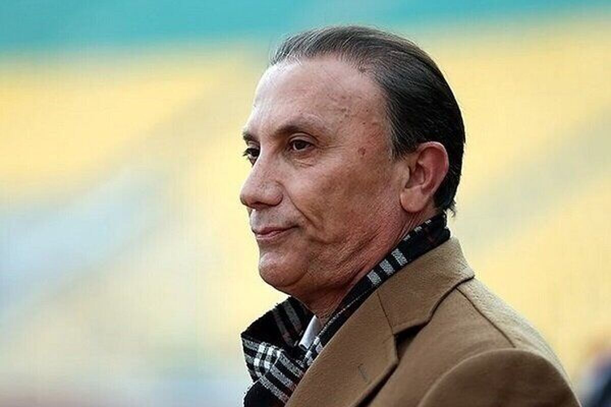 حمید درخشان، بازیکن سابق تیم ملی و مربی پیشین پرسپولیس 