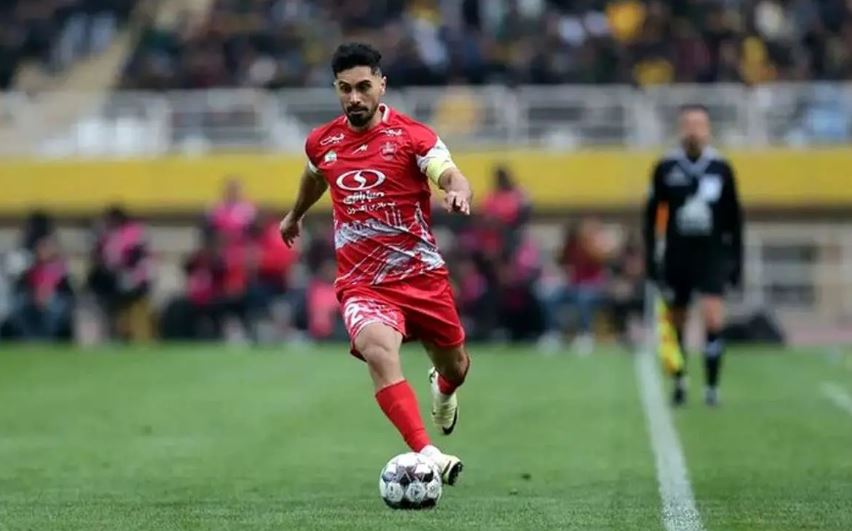 امید عالیشاه بازیکن تیم پرسپولیس 