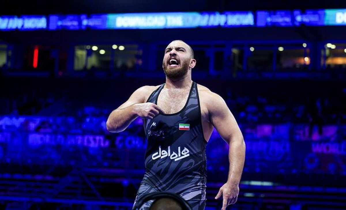 امیرحسین زارع عضو تیم ملی کشتی ایران 