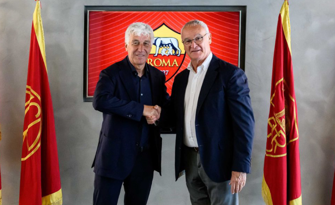 کلودیو رانیری / جانپیرو گاسپرینی / سرمربی رم ایتالیا