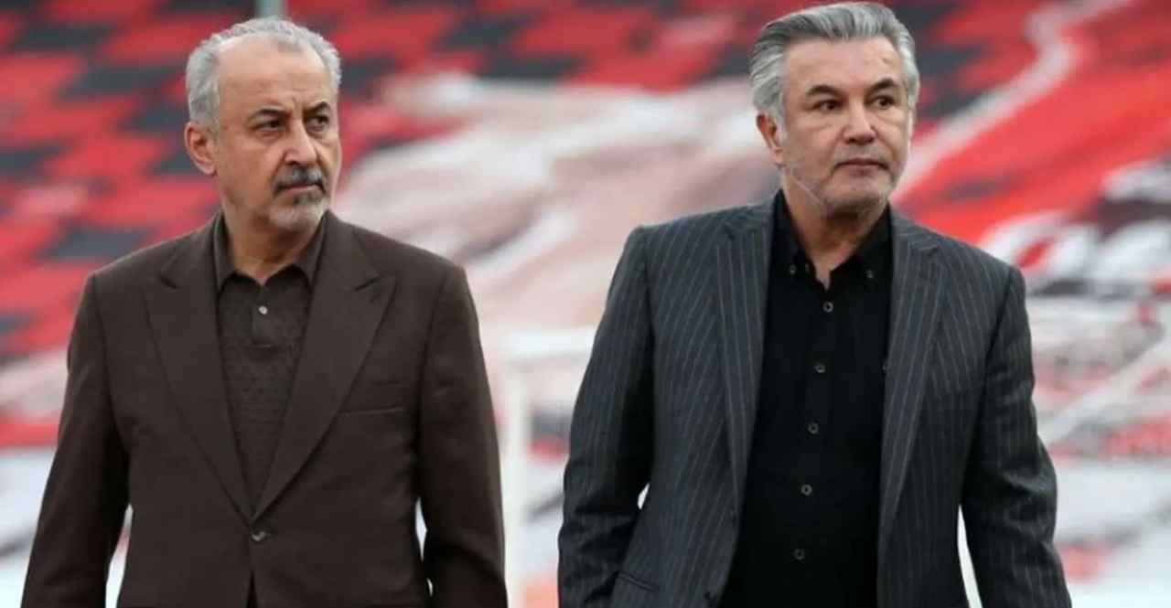 حمید استیلی رضا درویش ورزشگاه آزادی