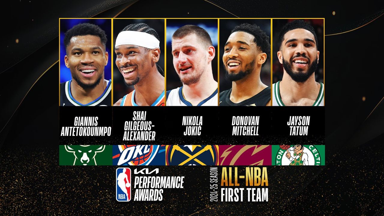 بسکتبال NBA - تیم منتخب اول فصل 