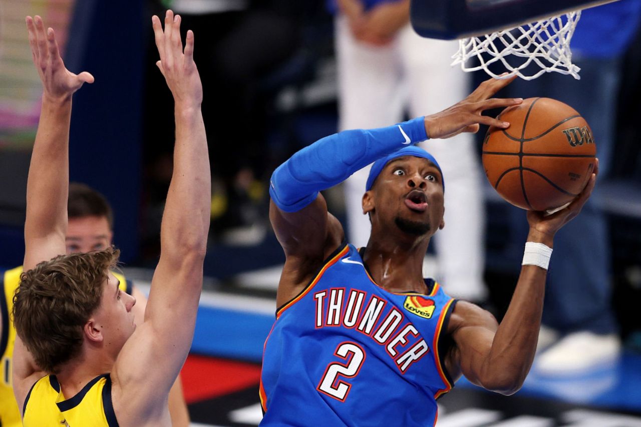 فینال بسکتبال NBA - اوکلاهاما سیتی تاندر - ایندیانا پیسرز 