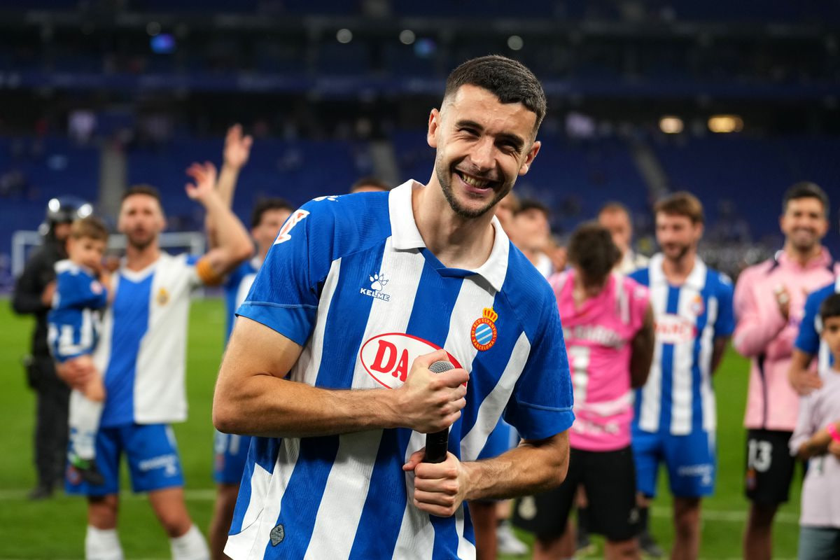 خوان گارسیا - دروازه بان مدنظر بارسلونا - جشن بقای اسپانیول 