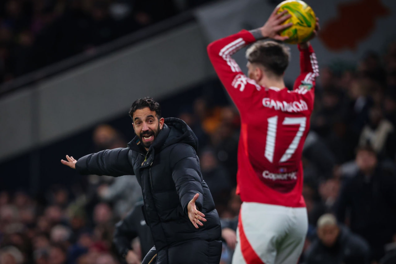 روبن آموریم - سرمربی پرتغالی منچستریونایتد - الخاندرو گارناچو - وینگر آرژانتینی منچستریونایتد