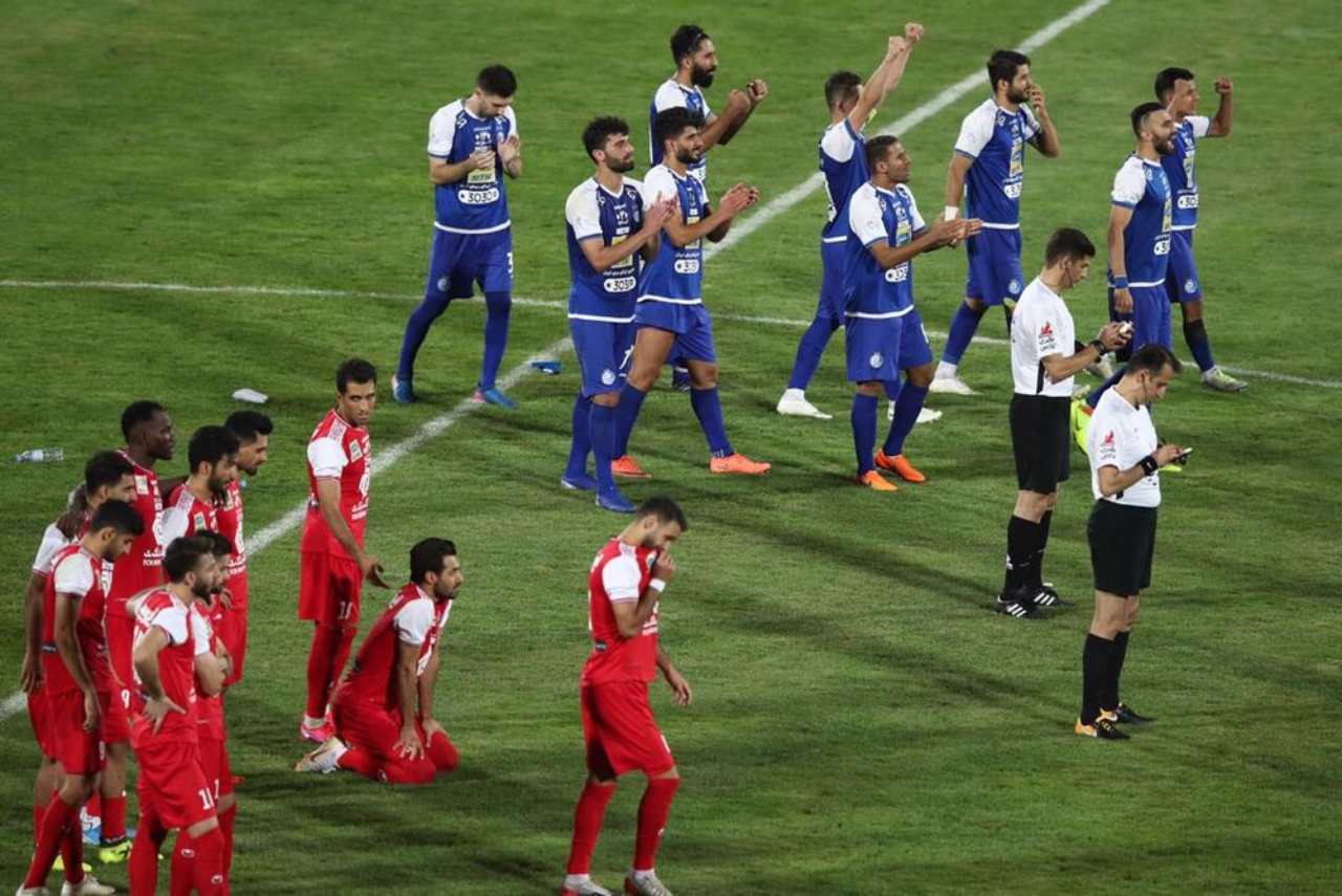 استقلال و پرسپولیس- دربی تهران- ورزشگاه آزادی