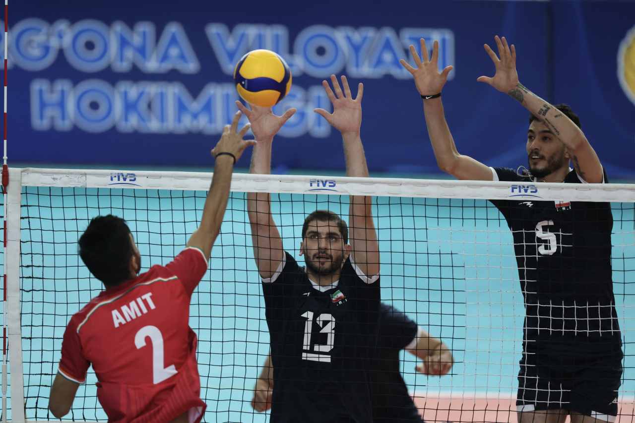 تیم ملی والیبال ایران- تیم ملی والیبال هند- جام ملت های والیبال