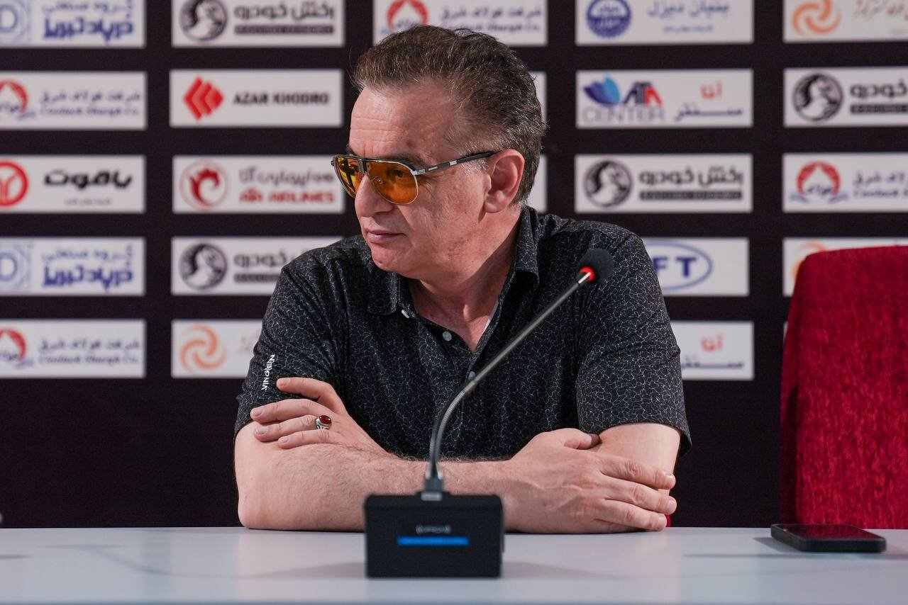 محمدرضا زنوزی- مالک باشگاه تراکتور- لیگ برتر ایران