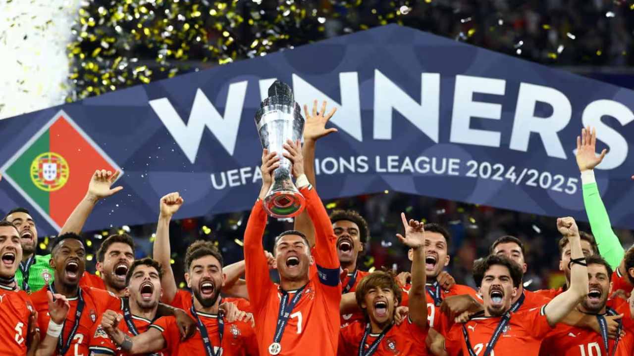 قهرمانی پرتغال در لیگ ملت های اروپا- قهرمان
