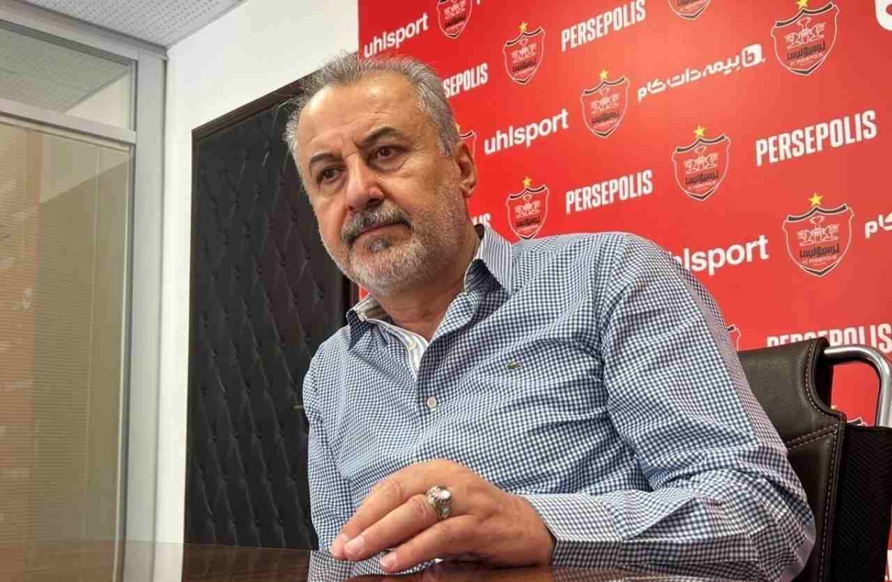 رضا درویش- مدیرعامل پرسپولیس