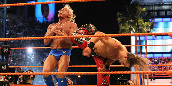 شان مایکلز و ریک فلیر از ستارگان قدیمی کشتی کج و WWE