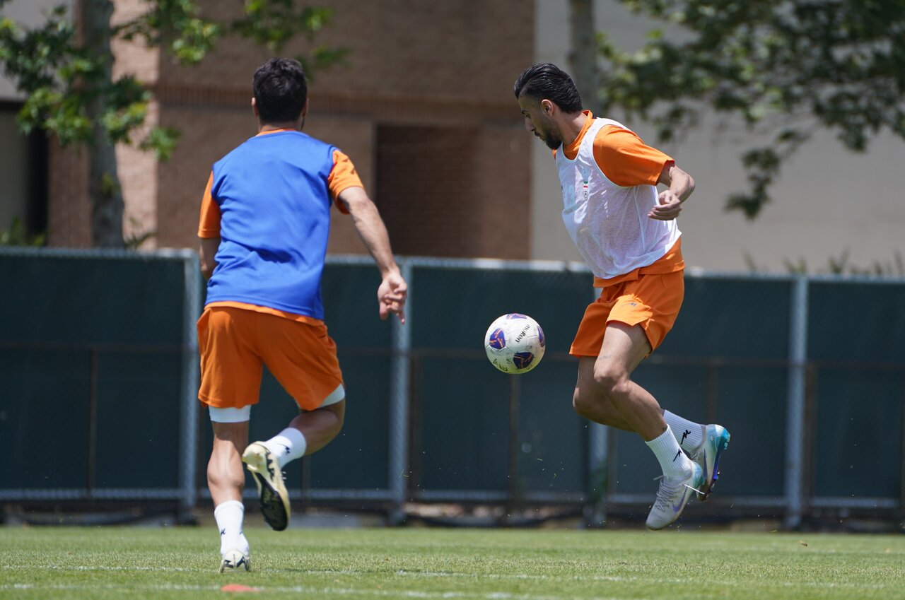 عکس از محمد عسکری بازیکن جوان فولاد و تیم ملی