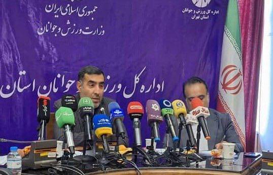 عکس از علی جوادی مدیرکل اداره ورزش و جوانان تهران