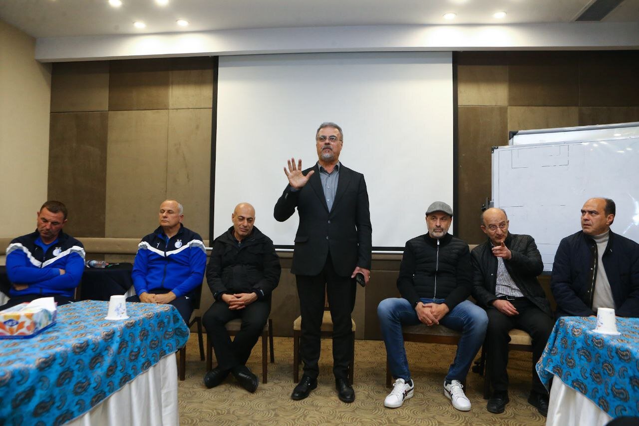 عکس از علی نظری جویباری مدیرعامل استقلال