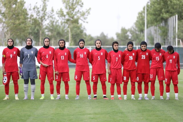 عکس از تیم ملی زنان ایران