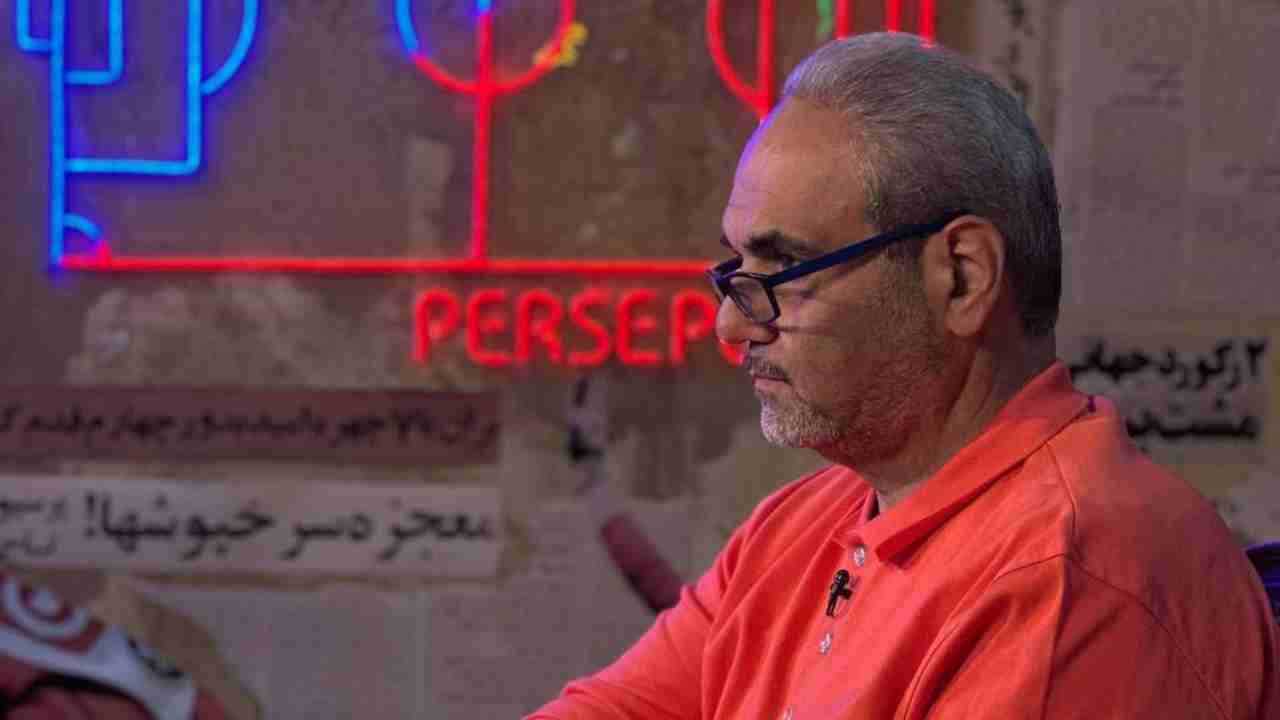 عکس از جواد خیابانی مجری و گزارشگر تلویزیون ایران