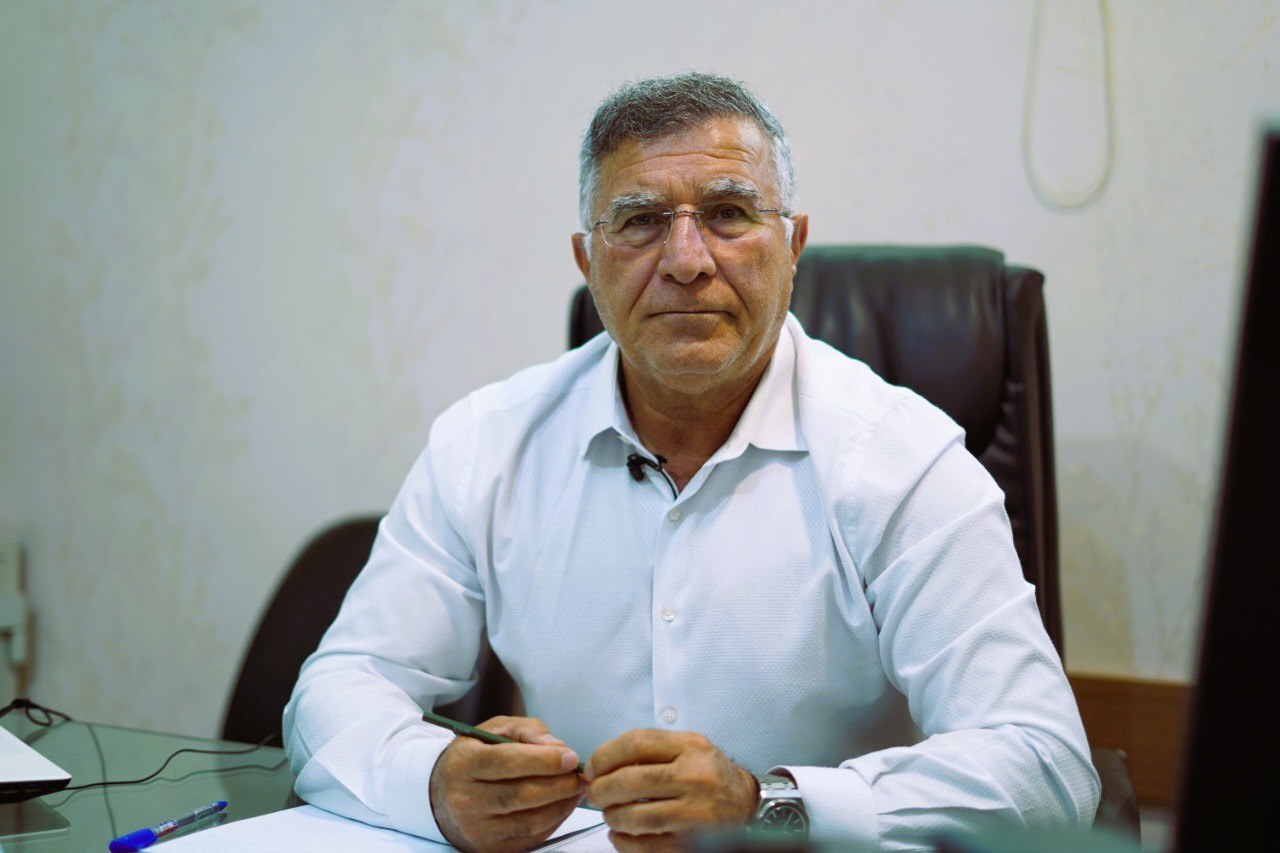 عکس از مجید جلالی رییس کمیته فنی فدراسیون فوتبال