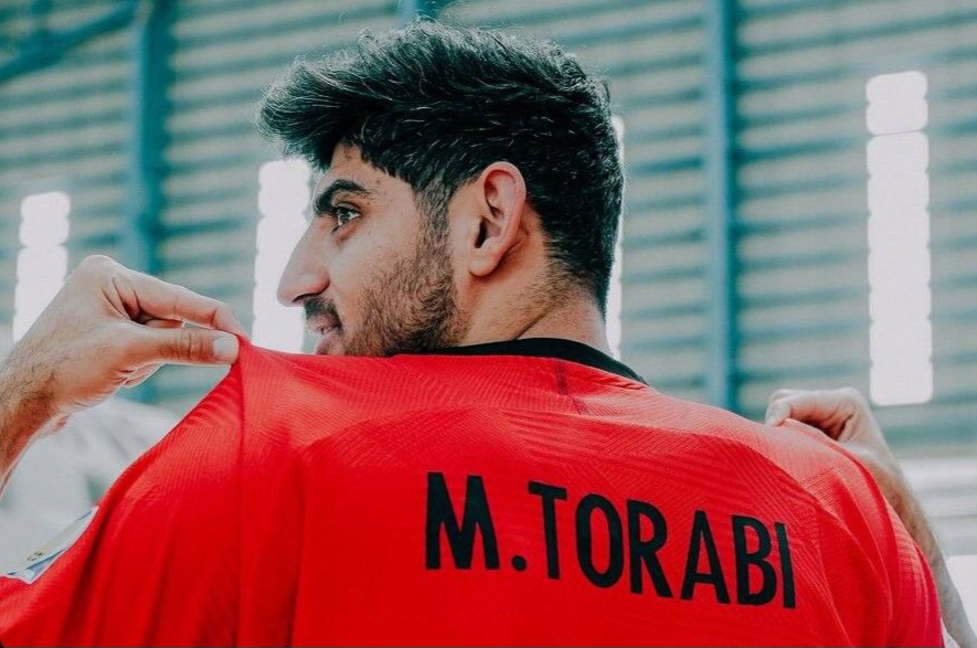 عکس از مهدی ترابی ستاره تراکتور