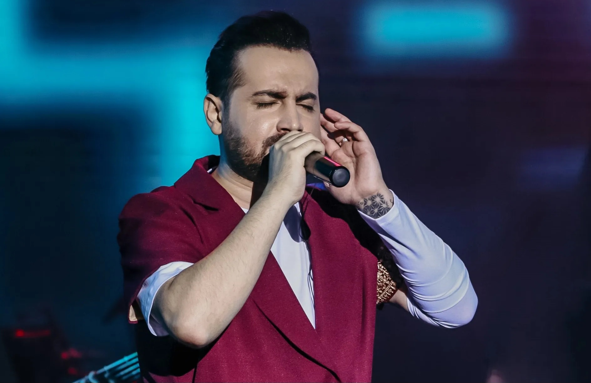 عکس از سامان جلیلی خواننده پاپ کشور