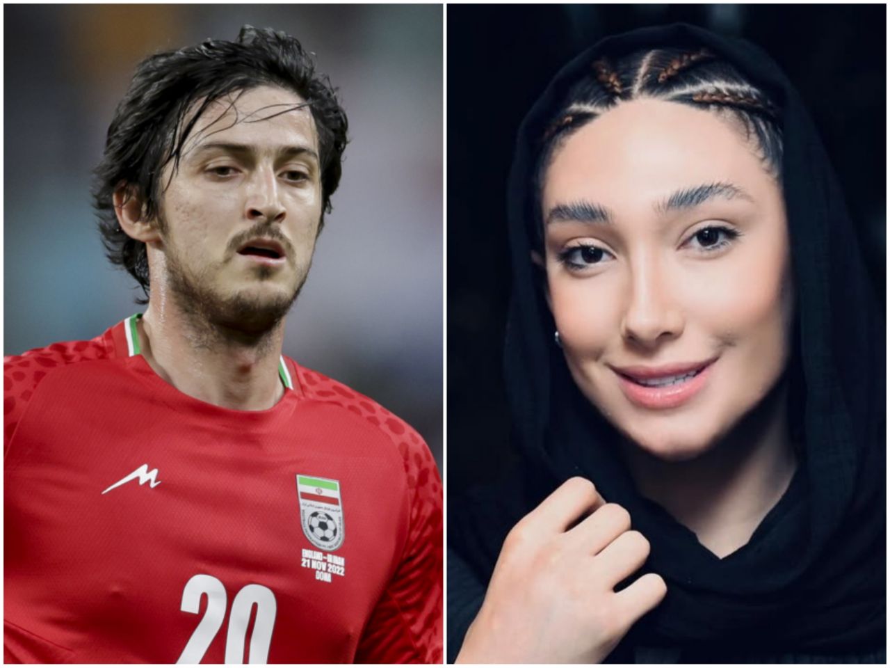 عکس از سردار آزمون و مبینا نعمت زاده ایران 