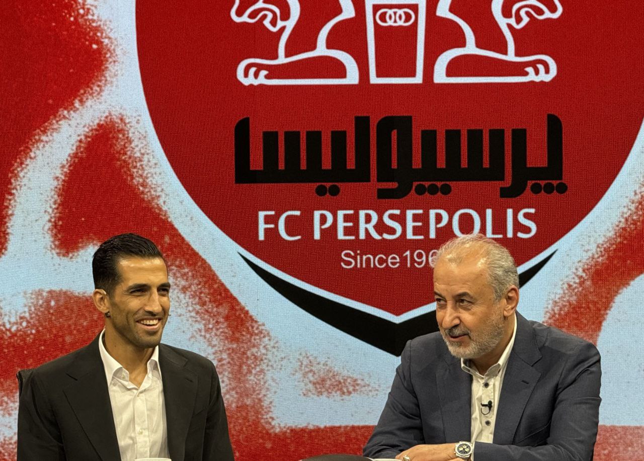 عکس از وحید امیری و رضا درویش و تمدید قرارداد با پرسپوليس