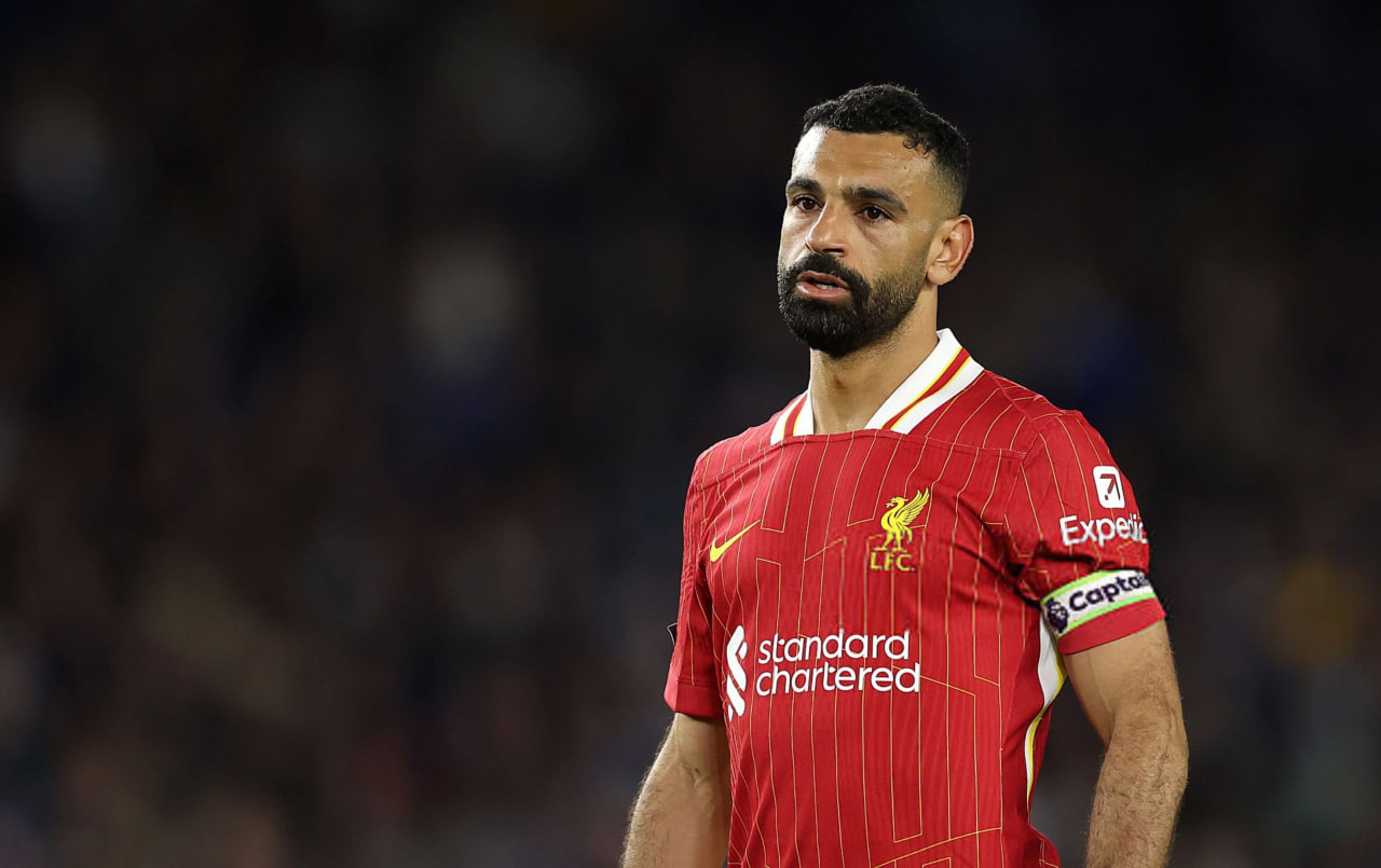 محمد صلاح وینگر مصری در زمین - لیورپول