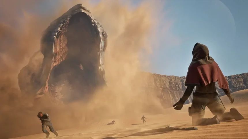 بازی DUNE، گیم، تلماسه
