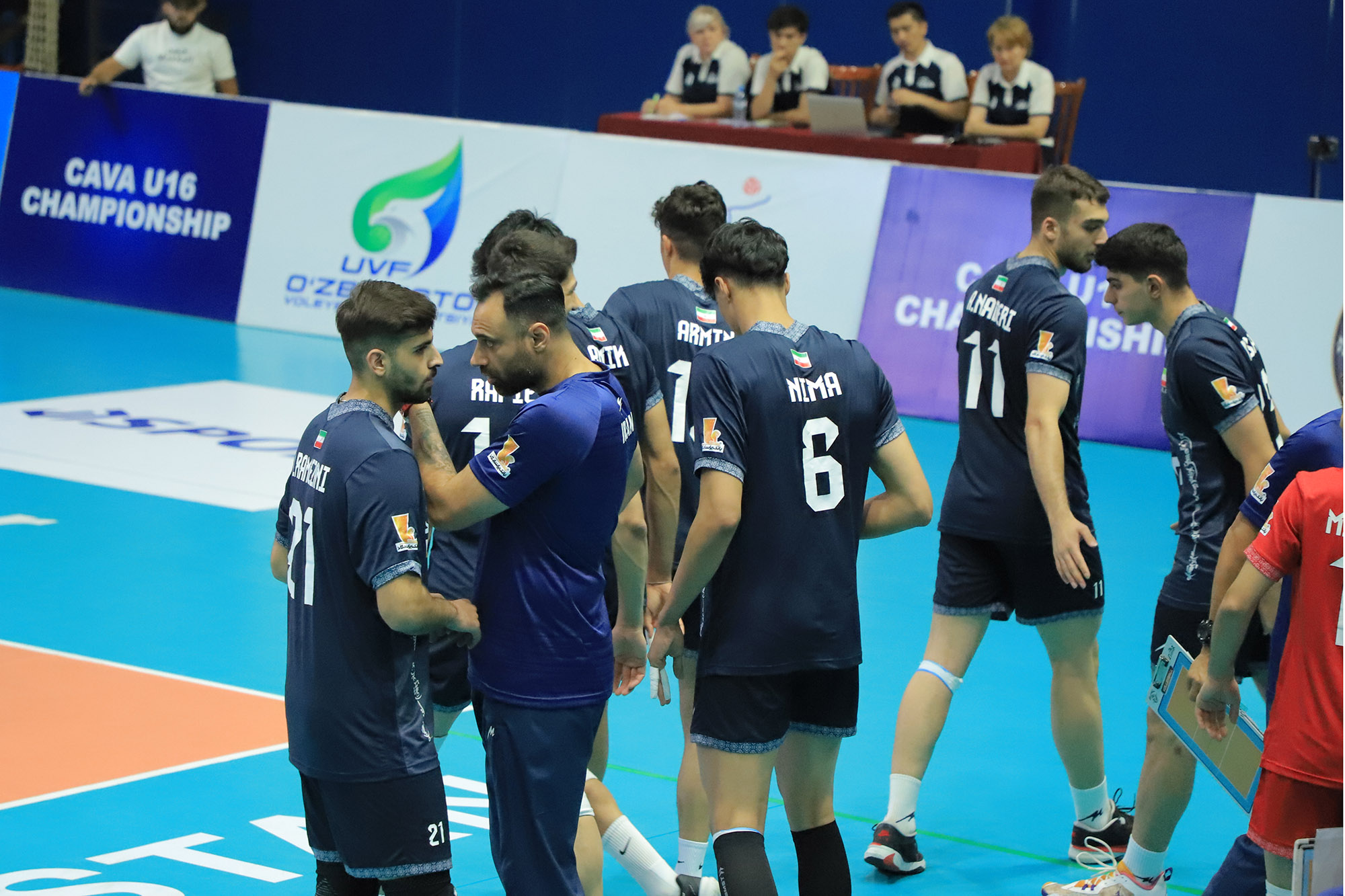 عادل غلامی-تیم ملی والیبال نوجوانان