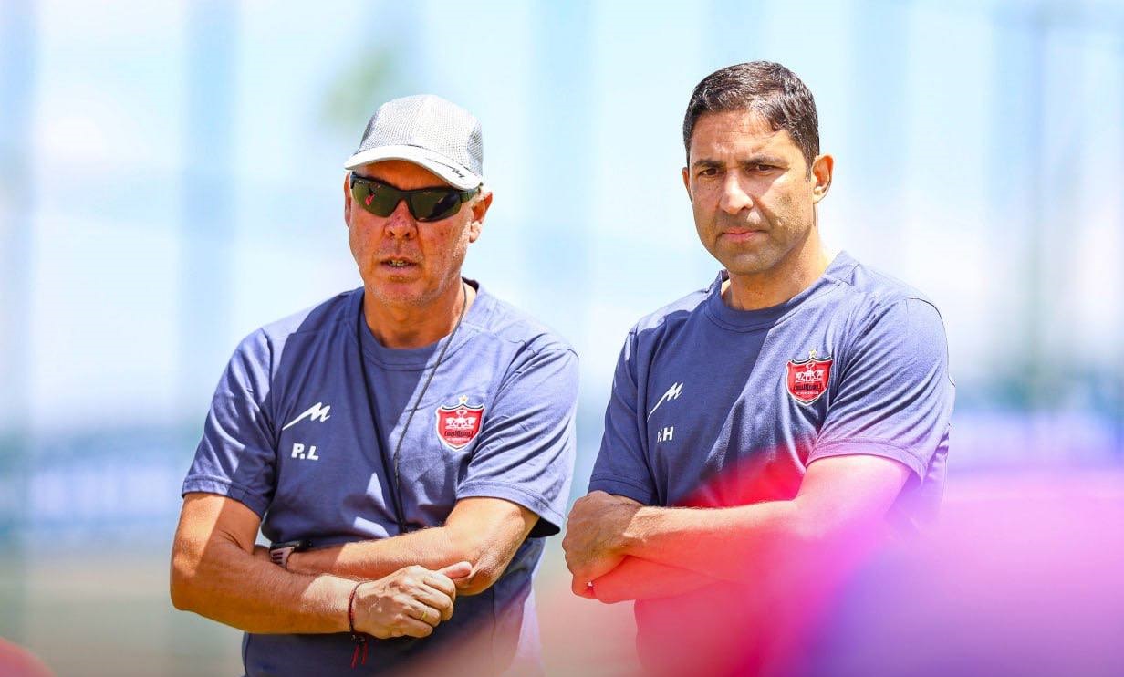 وحید هاشمیان-پپه لوسادا-تمرین پرسپولیس