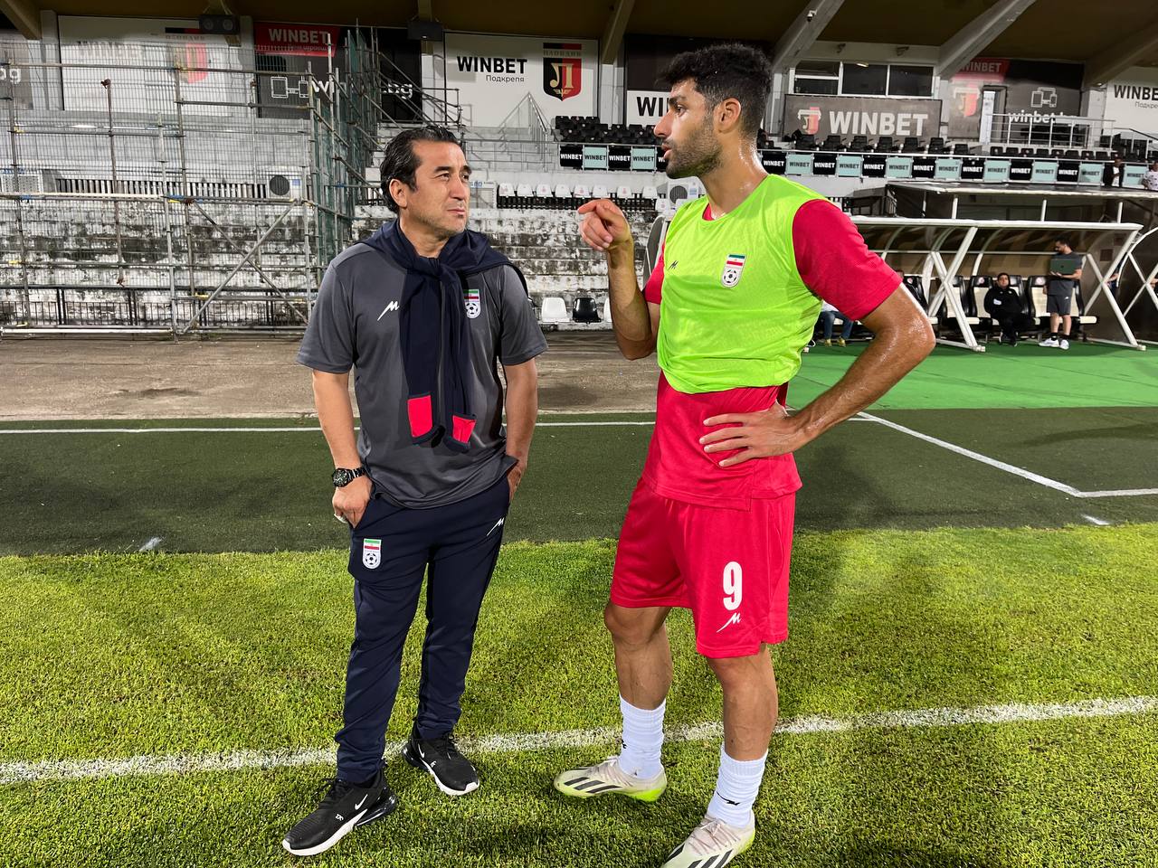 خداداد عزیزی-مهدی طارمی-تیم ملی فوتبال