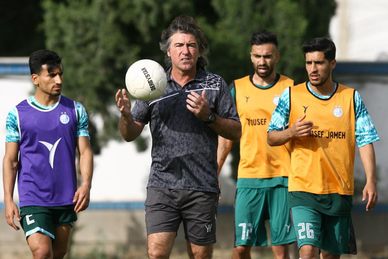 ریکاردو ساپینتو-صالح حردانی-تمرین استقلال-ارسلان مطهری