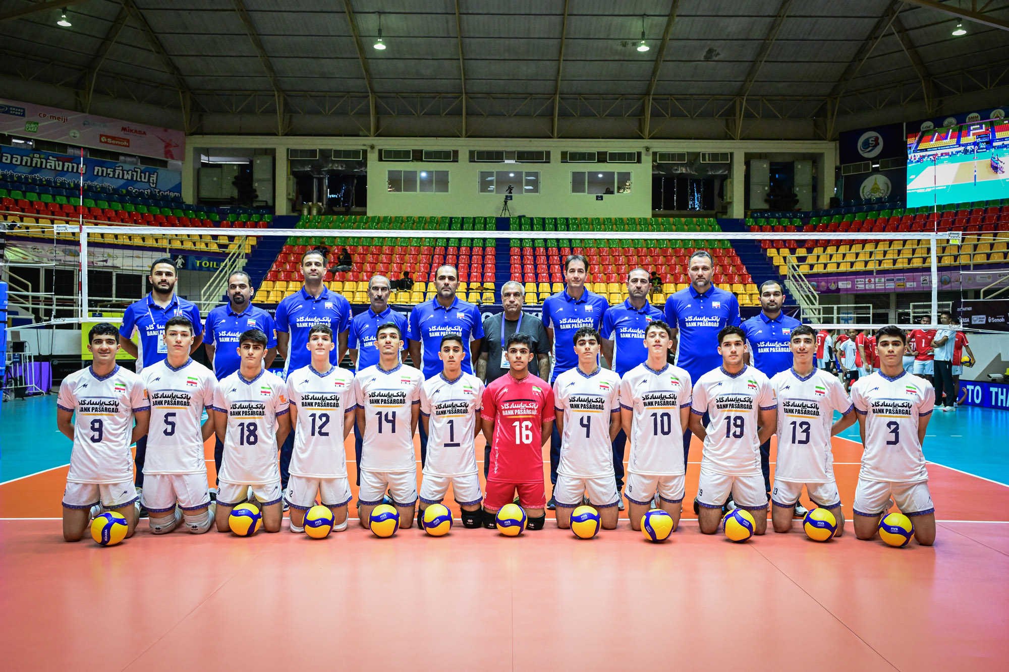 تیم ملی والیبال زیر ۱۶ سال ایران-رقابت‌های قهرمانی مردان زیر ۱۶ سال آسیا