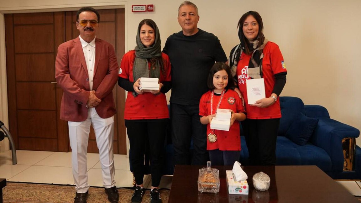 محمدرضا زنوزی - مالک باشگاه تراکتور - دراگان اسکوچیچ سرمربی کروات تیم تراکتور تبریز - لیگ برتر ایران 