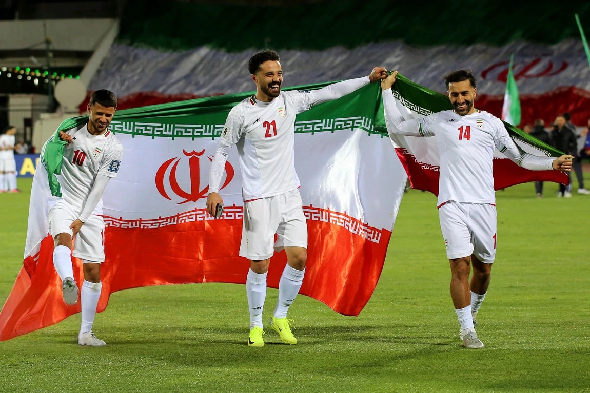 مهدی قایدی بازیکن تیم الاتحاد کلبا و تیم ملی ایران - امید نورافکن بازیکن ملوان و تیم ملی فوتبال ایران و سامان قدوس بازیکن لژیونر ایرانی