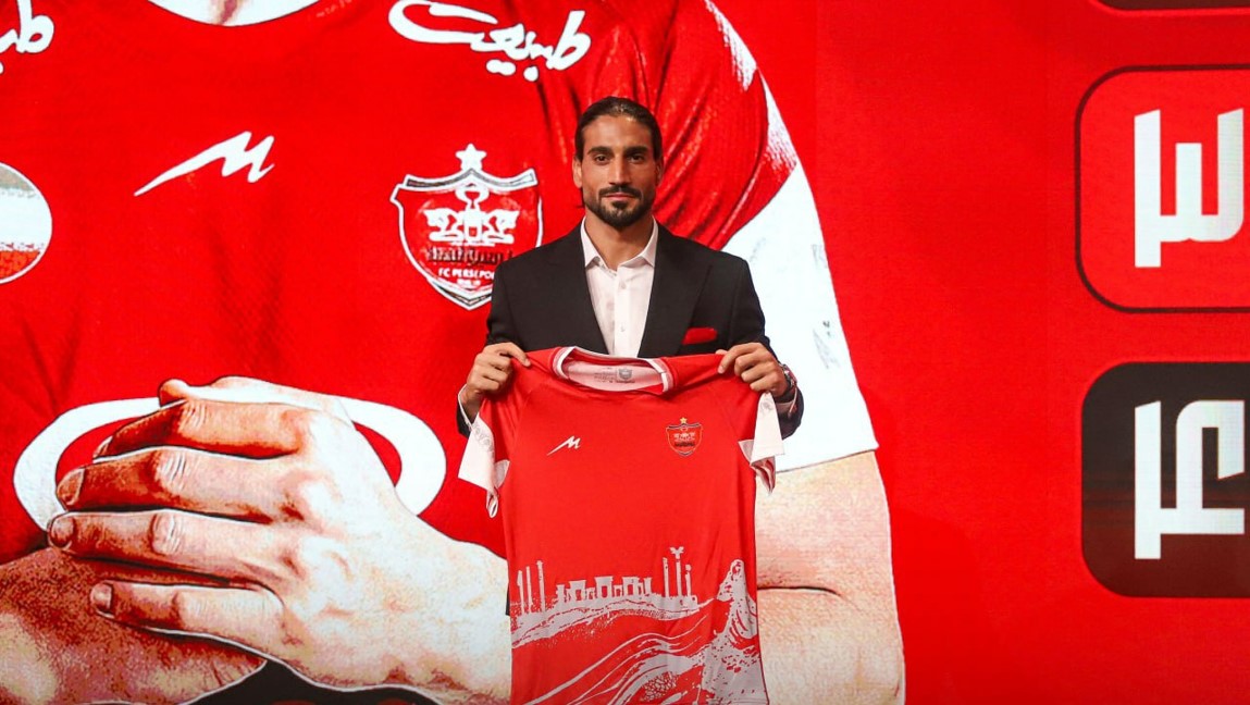 حسین ابرقویی مدافع میانی تیم پرسپولیس تهران - بازیکن سابق خیبر خرم آباد - لیگ برتر ایران