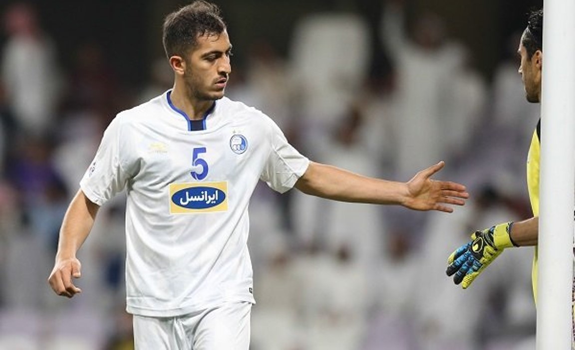 مجید حسینی مدافع میانی کایسری اسپور و تیم ملی ایران - مدافع سابق استقلال تهران - لیگ برتر ایران