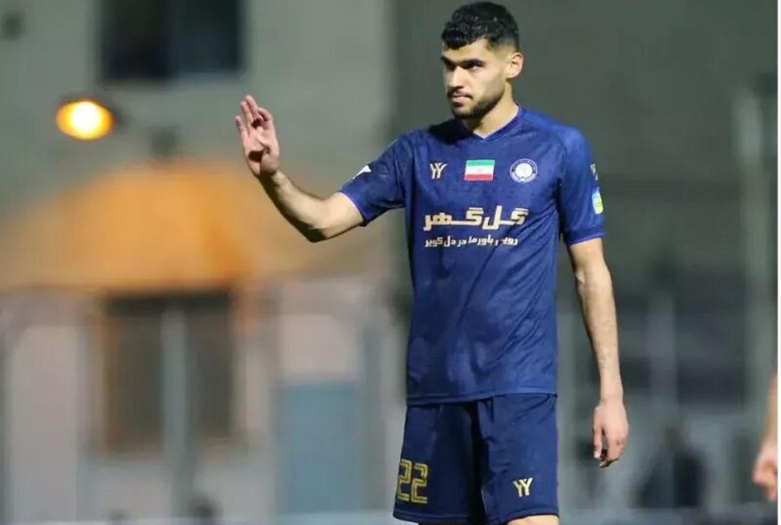 محمدمهدی زارع مدافع میانی گل گهر سیرجان و تیم ملی ایران - جام حذفی فوتبال ایران - لیگ برتر ایران