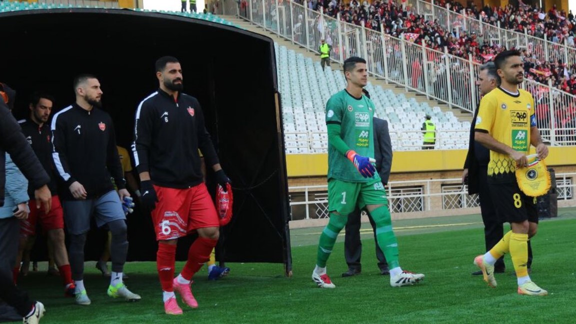 پیام نیازمند بازیکن سپاهان و تیم ملی ایران - محمدحسین کنعانی زادگان بازیکن پرسپولیس و تیم ملی ایران 