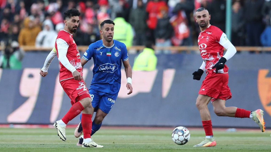 امید عالیشاه وینگر پرسپولیس تهران - آرش رضاوند هافبک استقلال تهران - سردار دورسون مهاجم ترک پرسپولیس - لیگ برتر ایران