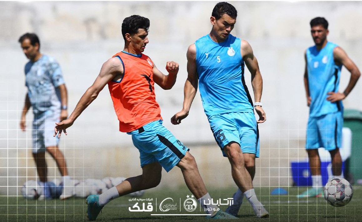 رستم آشورماتوف مدافع میانی استقلال تهران و بازیکن تیم ملی ازبکستان - امیرمحمد رزاقی نیا هافبک سابق گل گهر و بازیکن استقلال تهران - اردوی ترکیه - لیگ برتر ایران