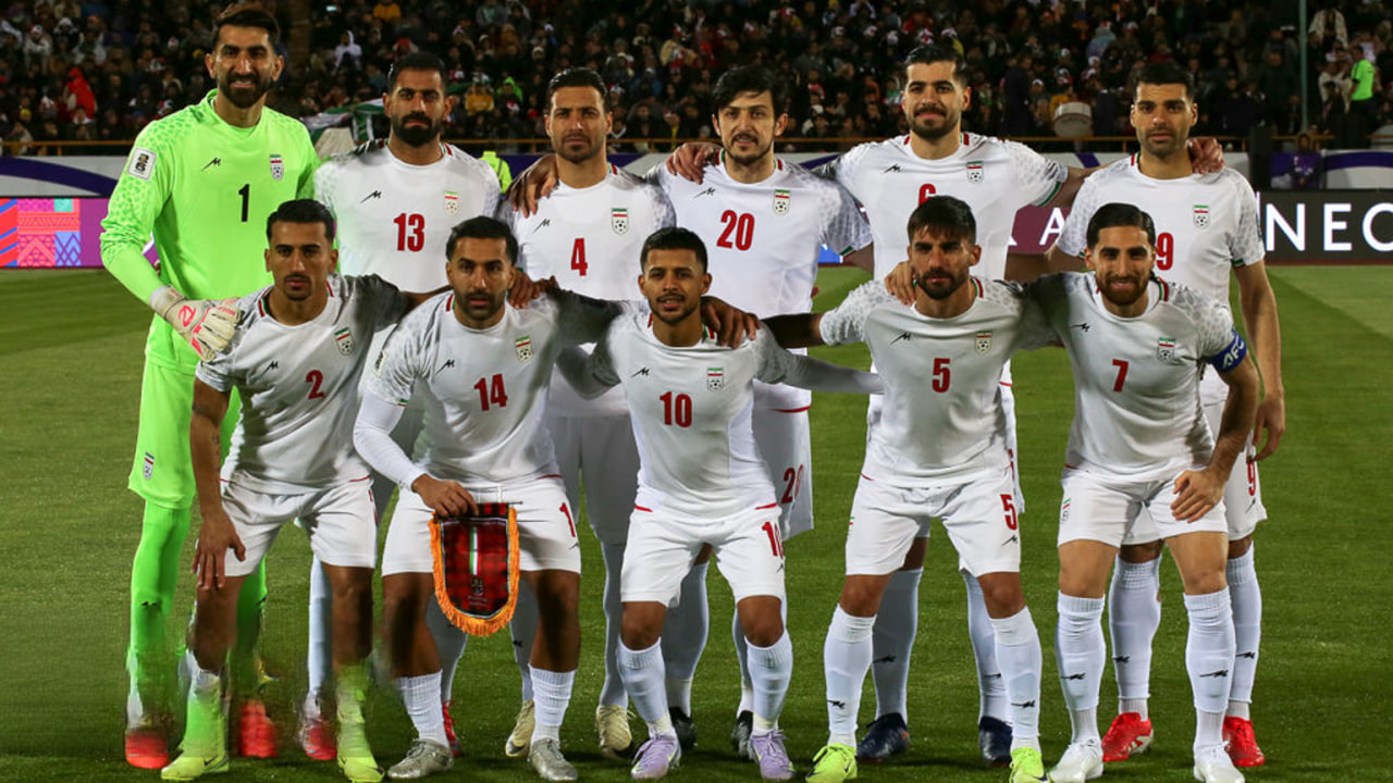 تیم ملی ایران پیش از بازی با ازبکستان