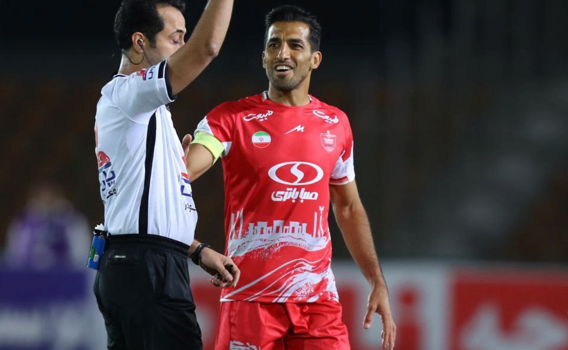 وحید امیری - هافبک سابق پرسپولیس تهران و تیم ملی ایران - لیگ برتر ایران