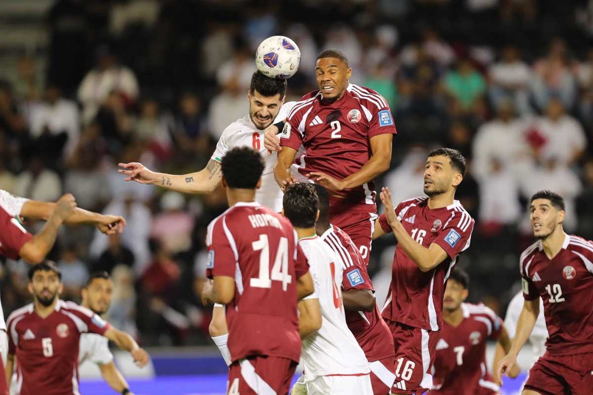 بازی ایران و قطر - انتخابی جام جهانی ۲۰۲۶